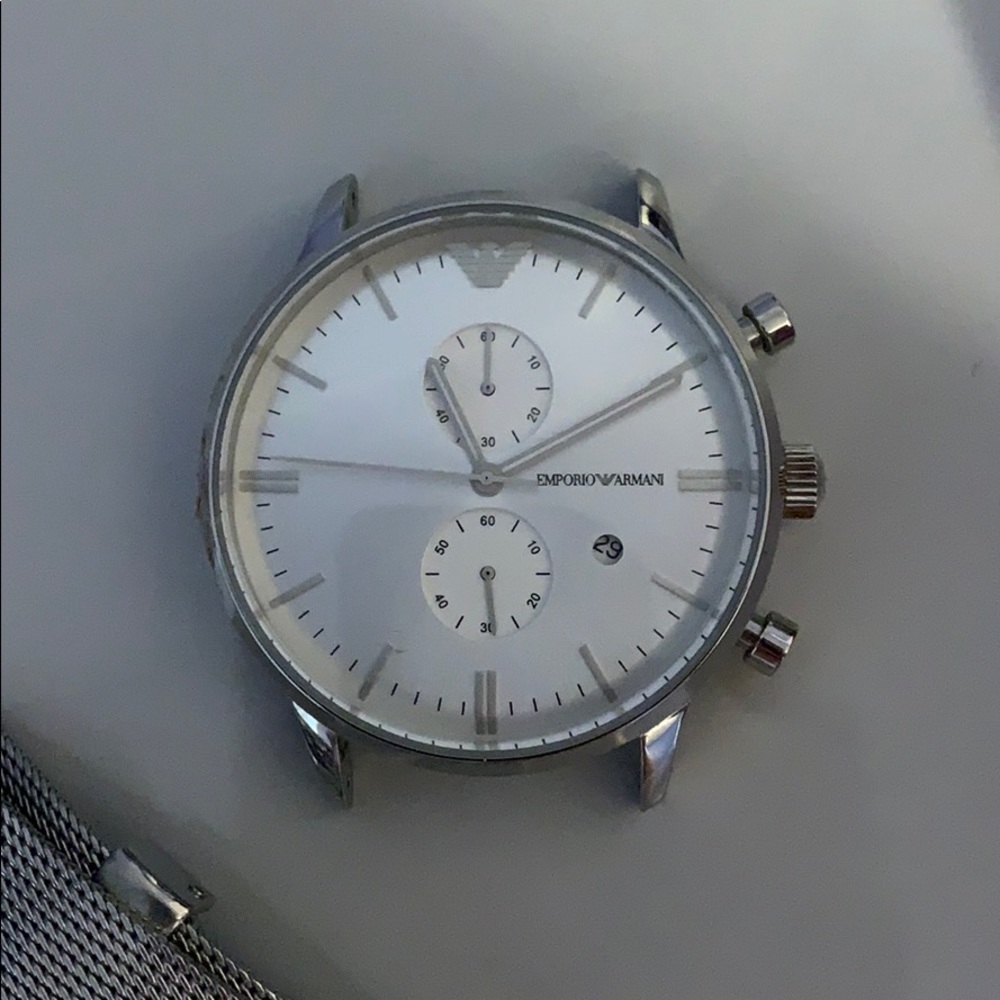 Men’s Emporio Armani watch.
